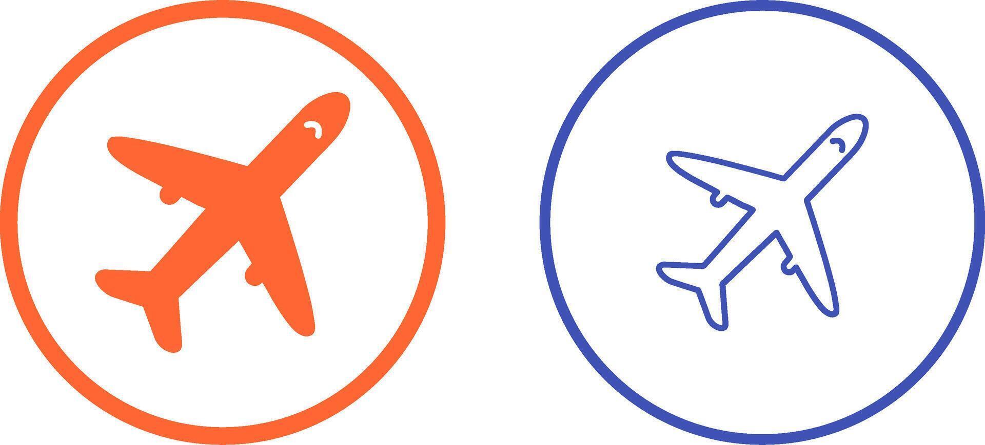 Aeroplane Vector Icon