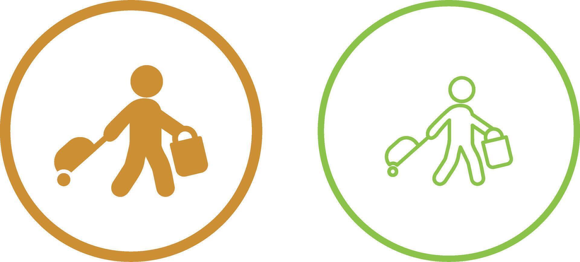 Carrying Bag Vector Icon