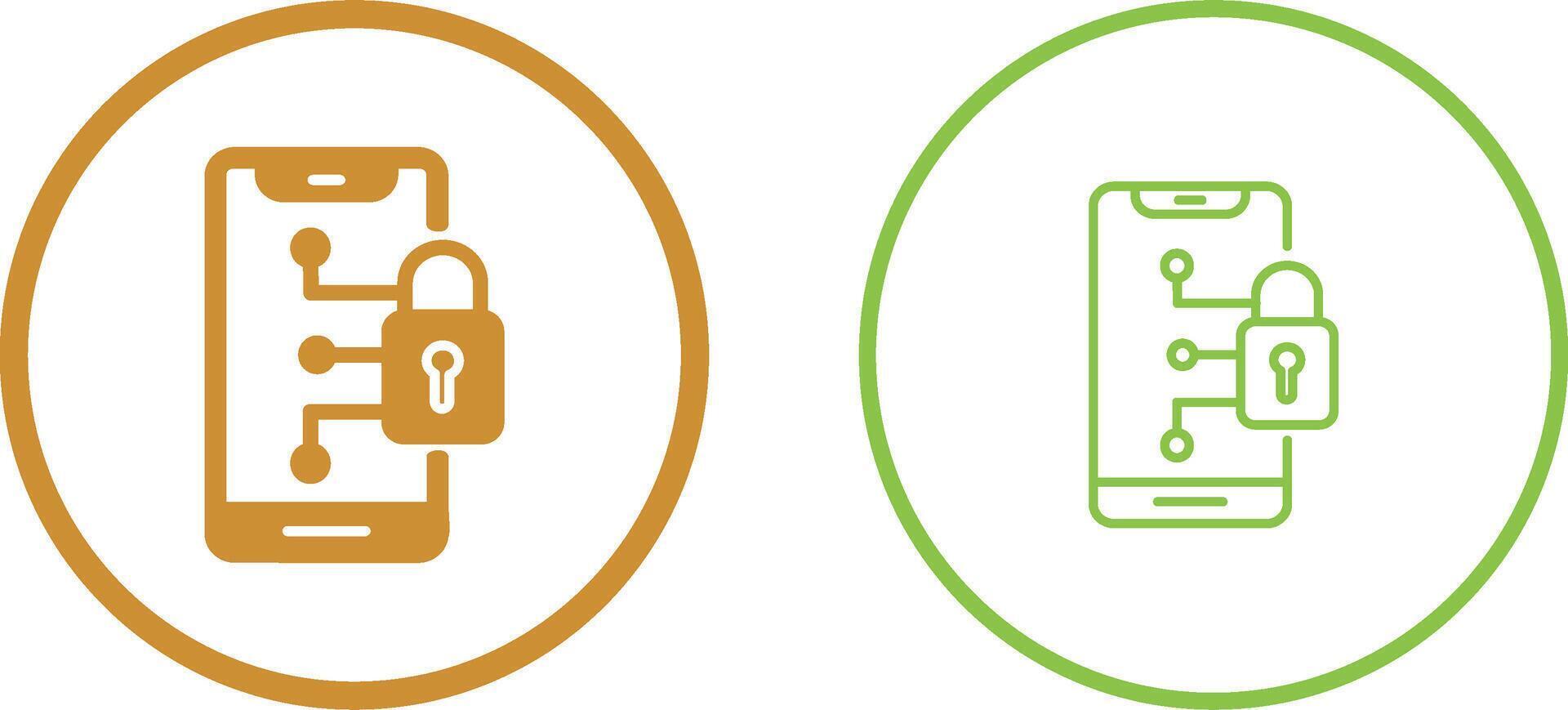 Secure Device Vector Icon