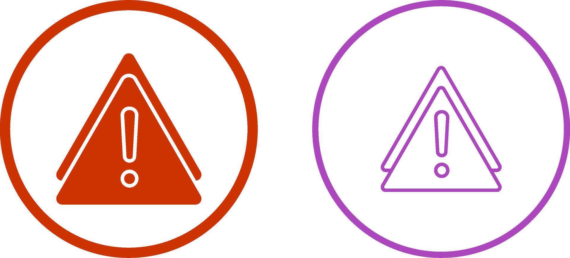 Warning Sign Vector Icon