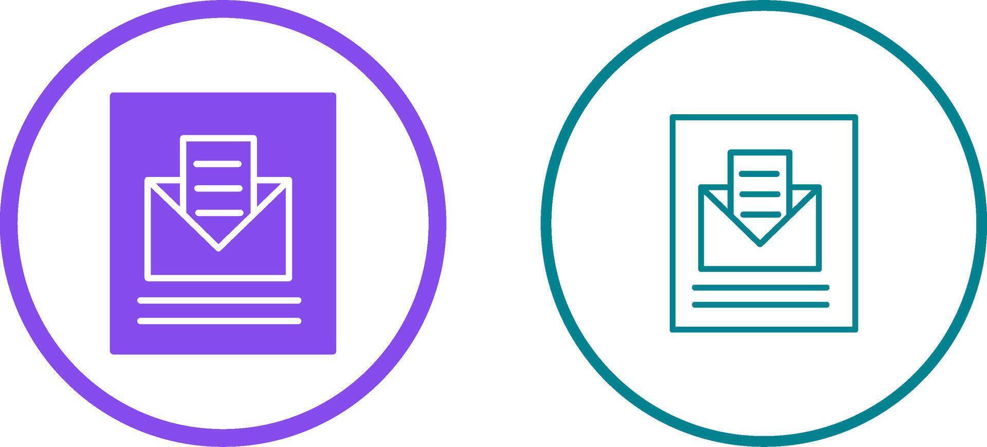 Mail Open Vector Icon