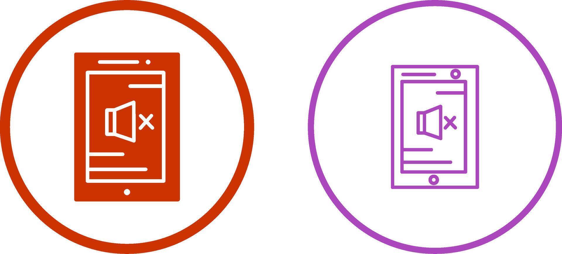 Volume Mute Vector Icon