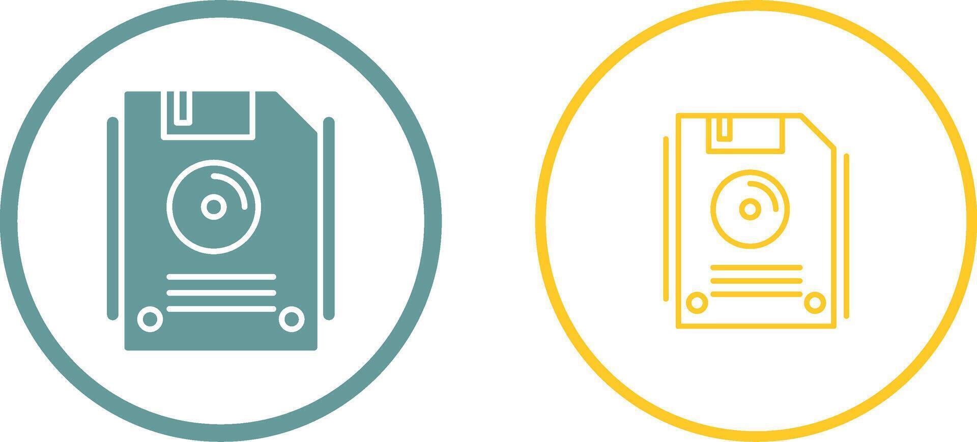 Floppy Disk Vector Icon