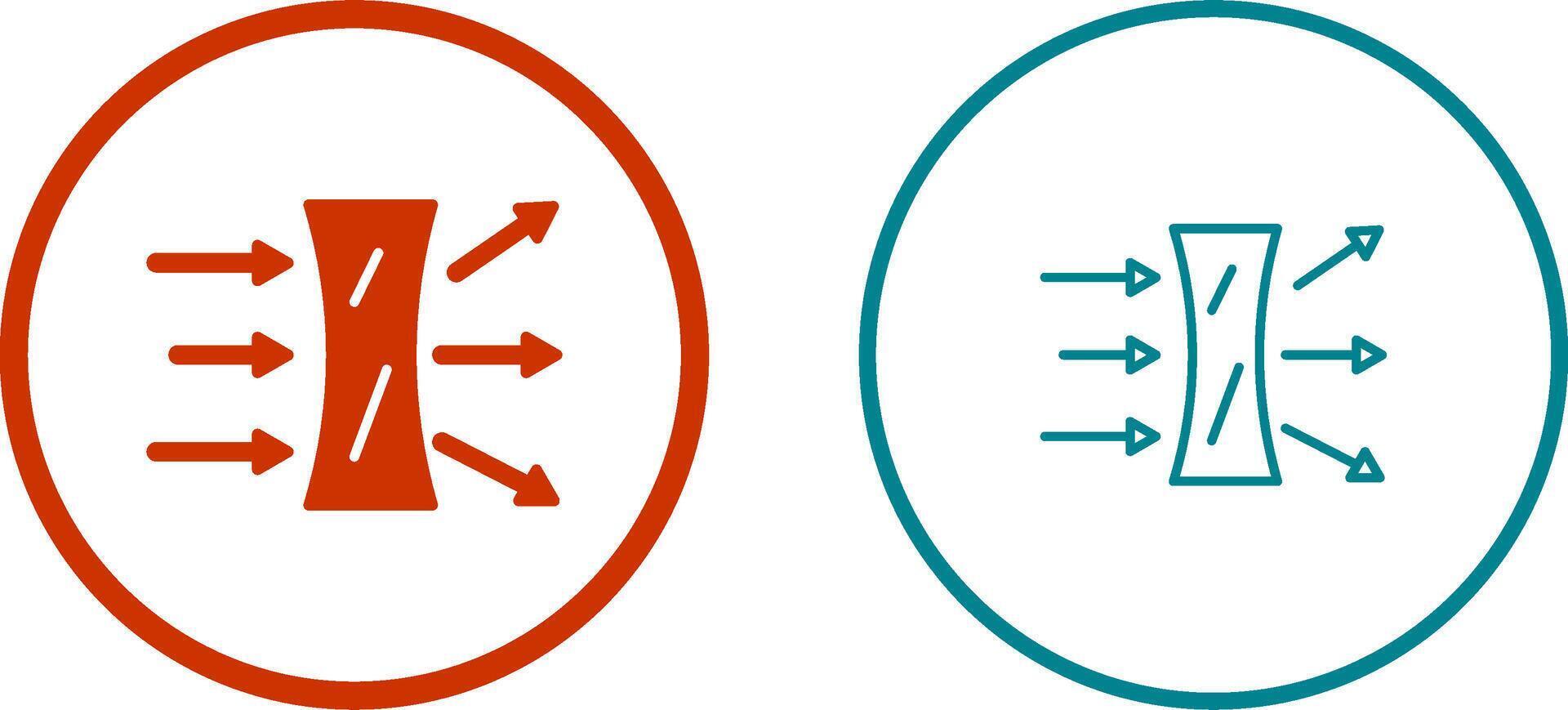 Reflection Vector Icon