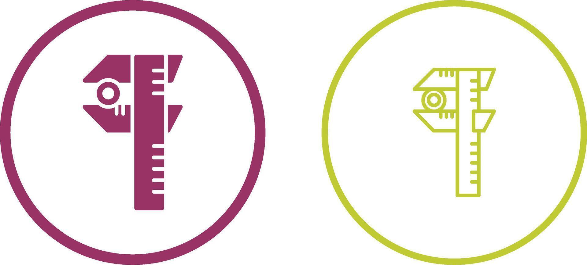 Caliper Vector Icon