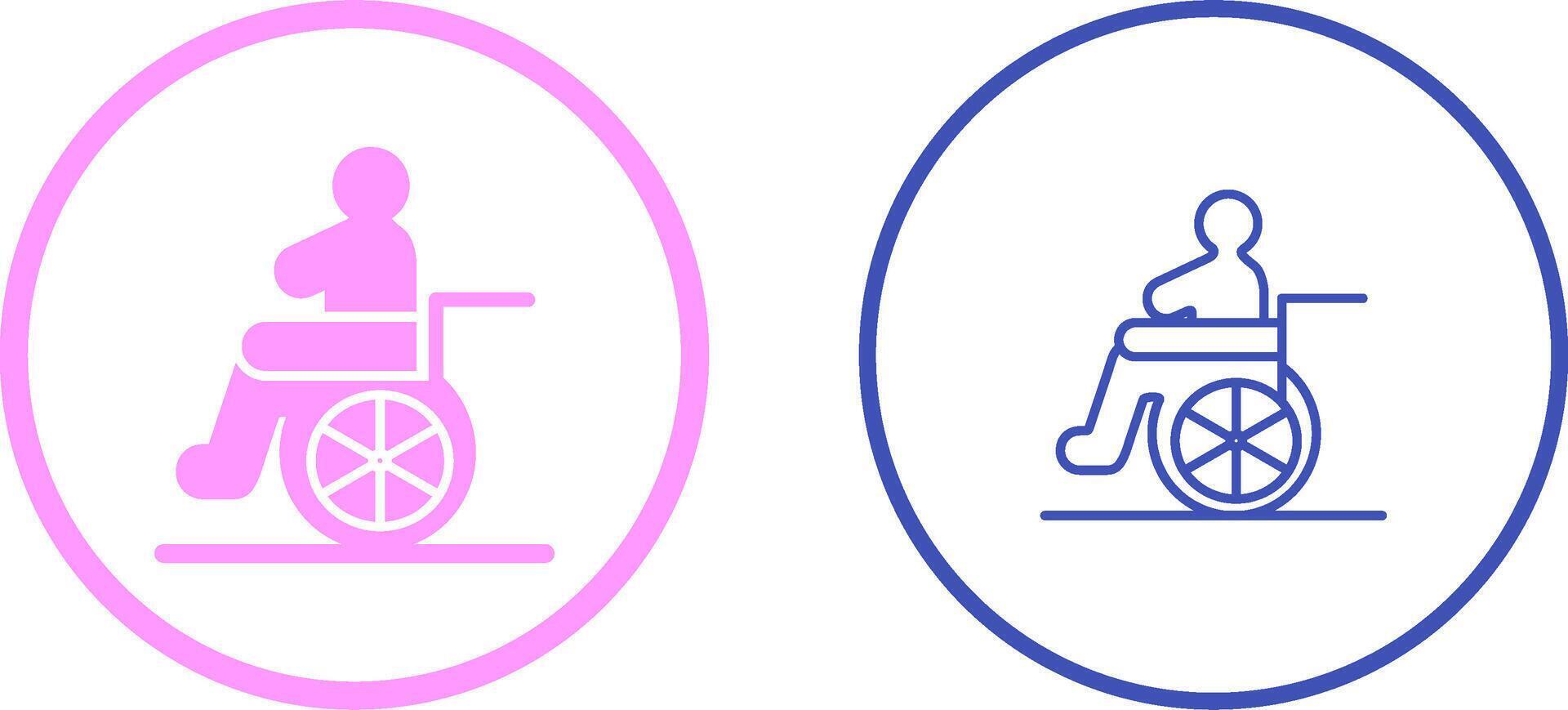Wheelchair Vector Icon