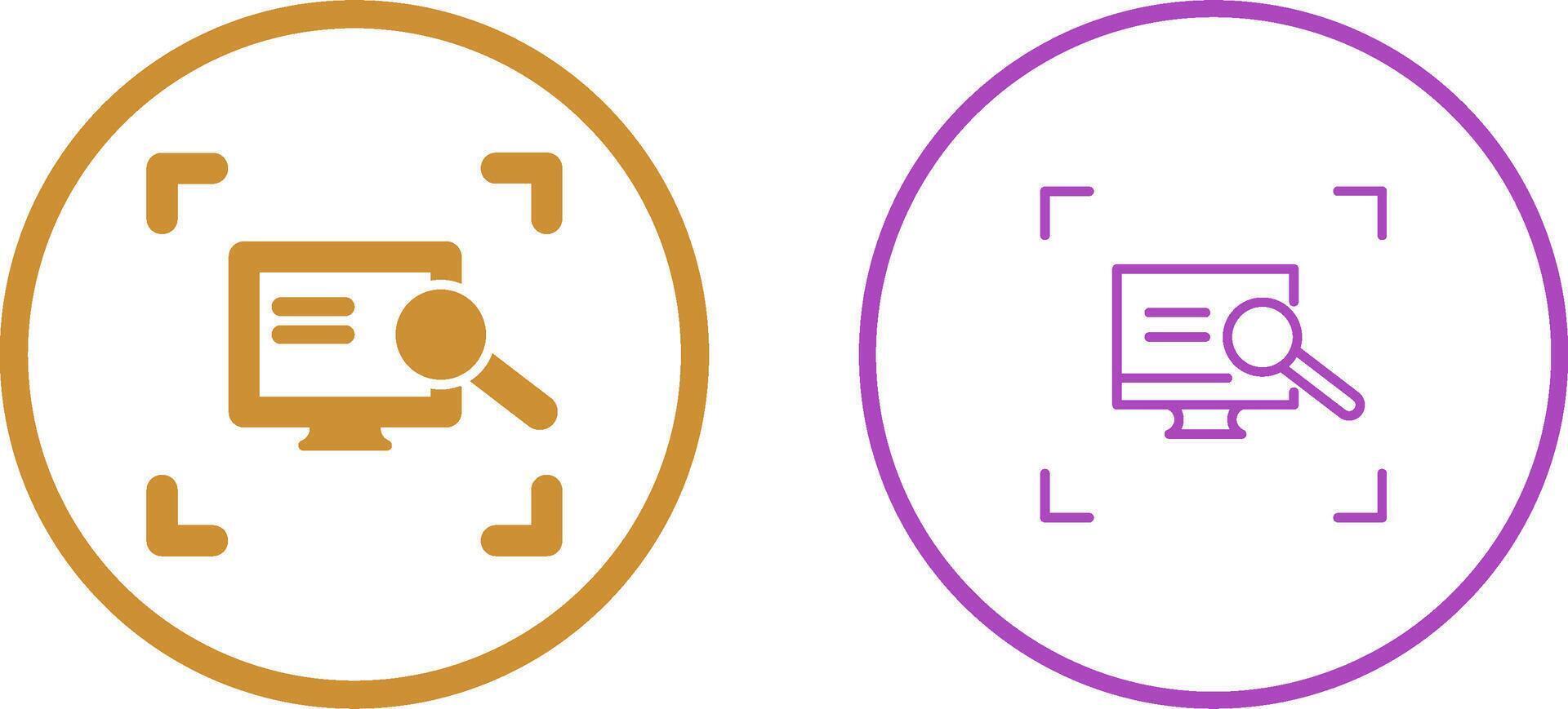 Scan Vector Icon