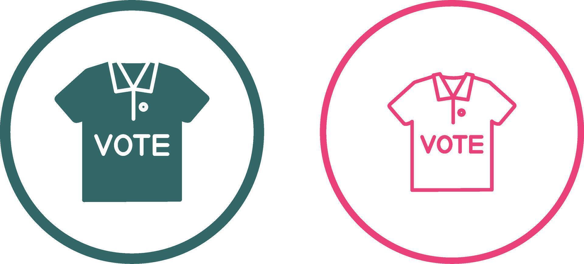 T Shirt Vector Icon