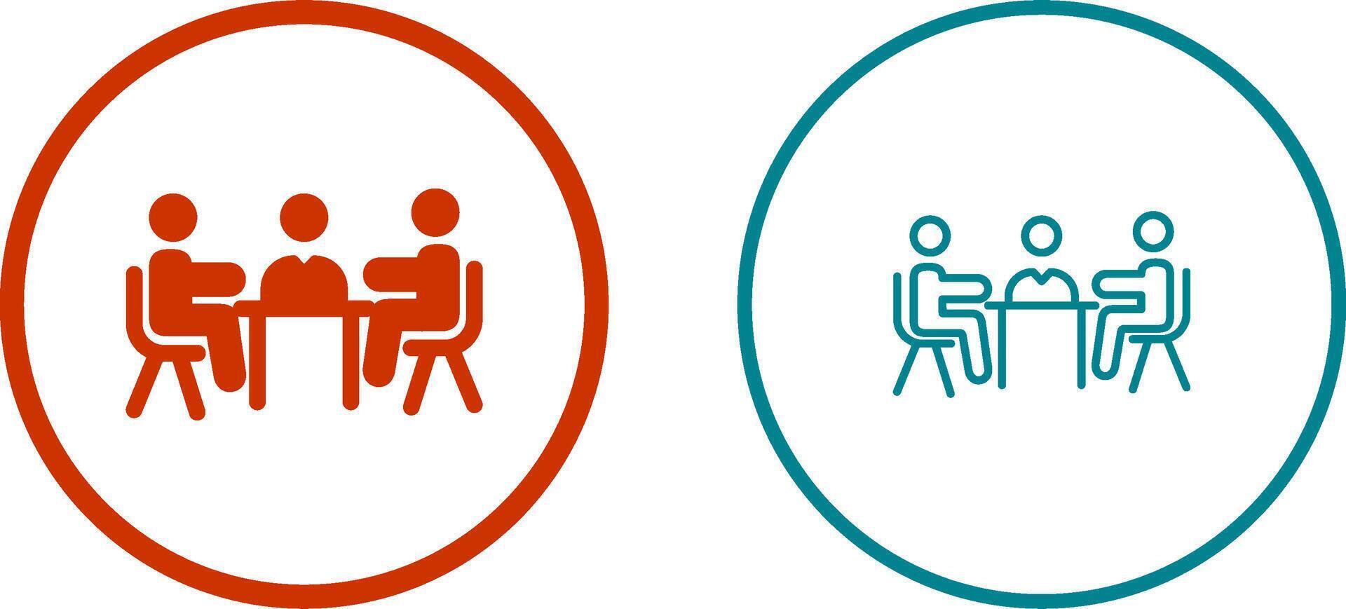Meeting Vector Icon