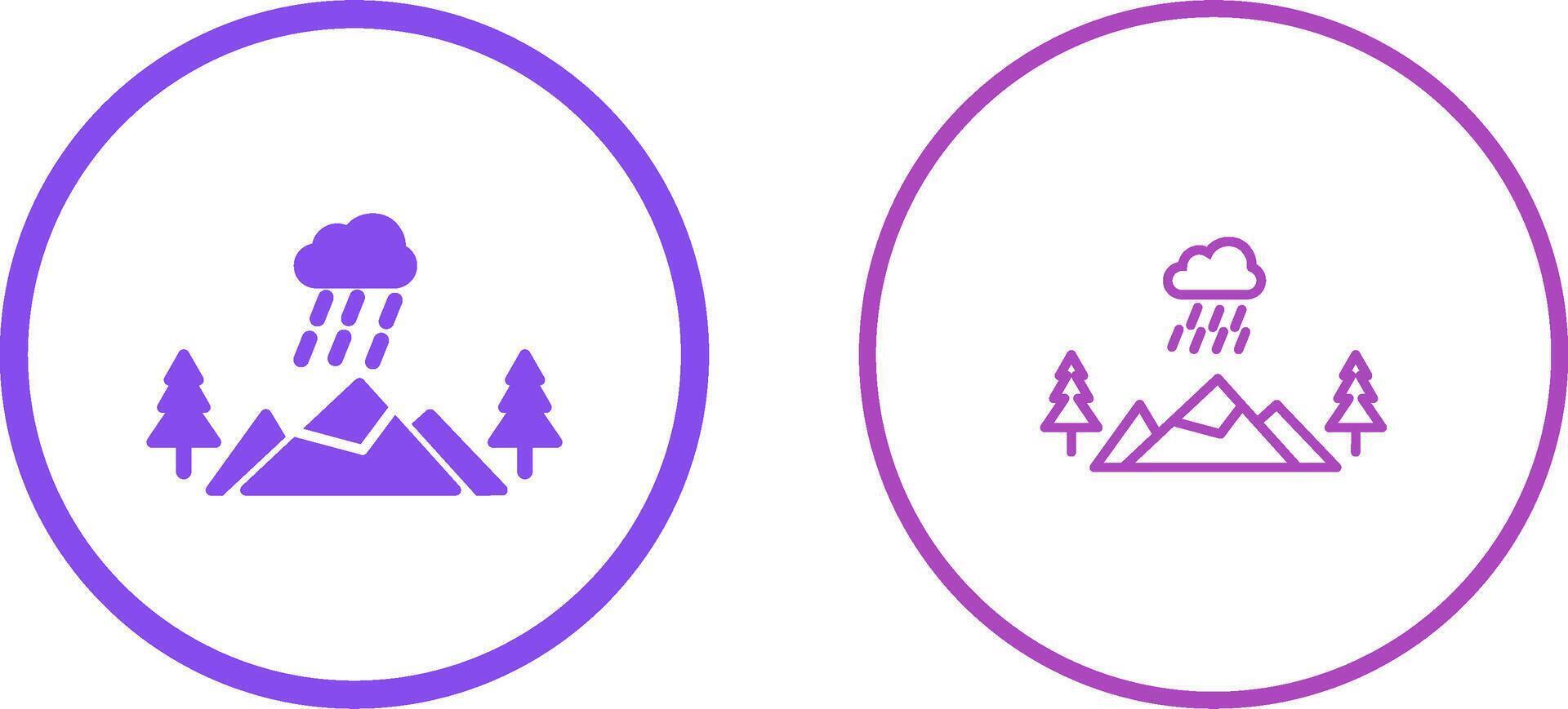 Mountain Vector Icon