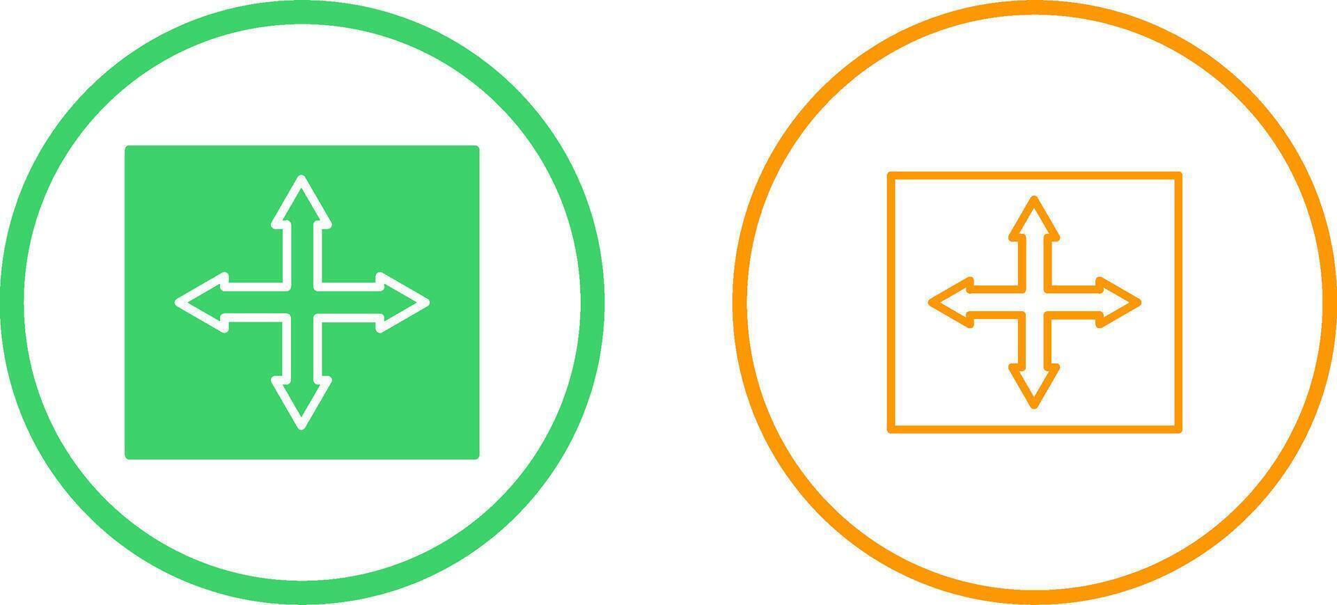 Directions Vector Icon