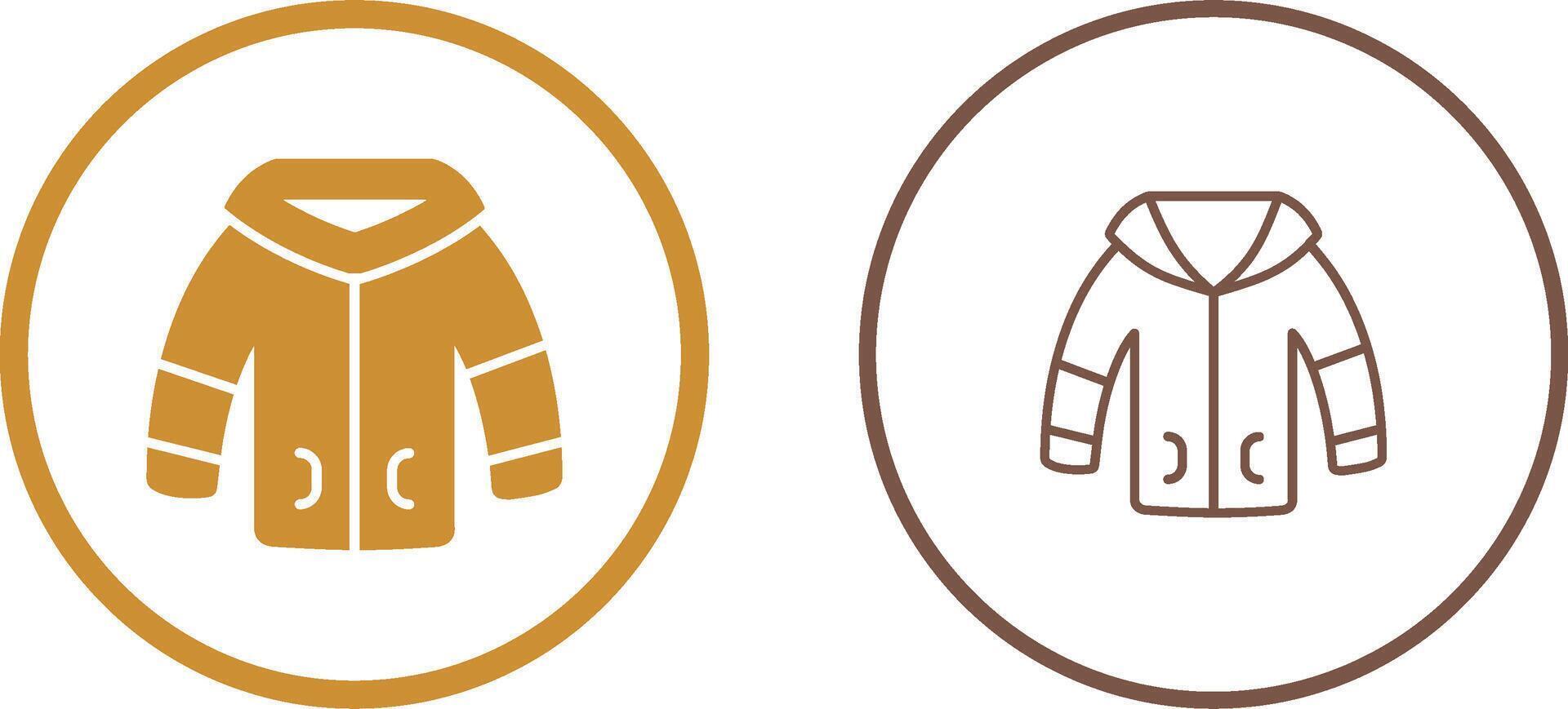 Winter Jacket Vector Icon