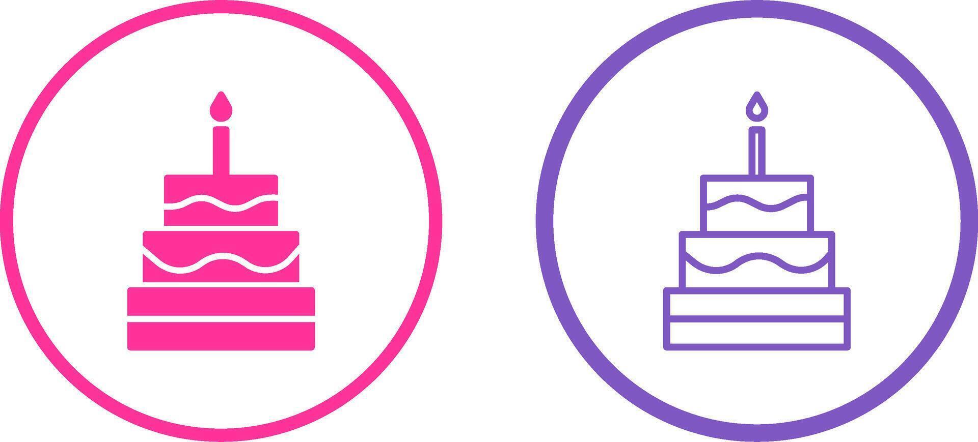 Cake Vector Icon