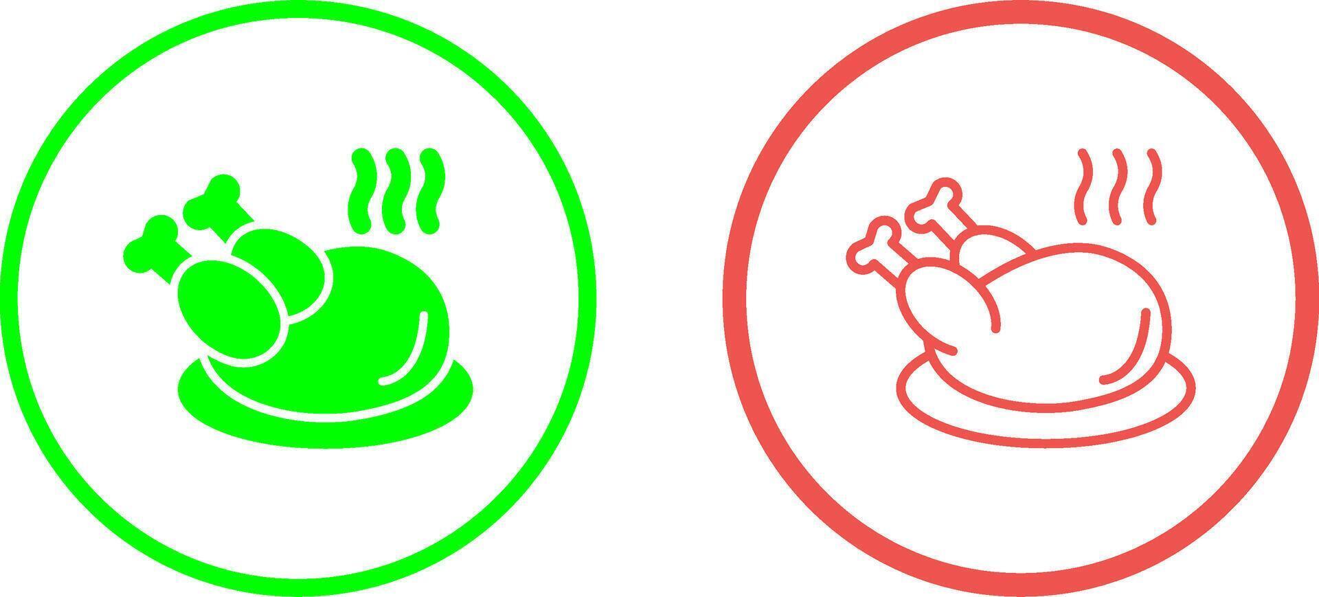Chicken Vector Icon