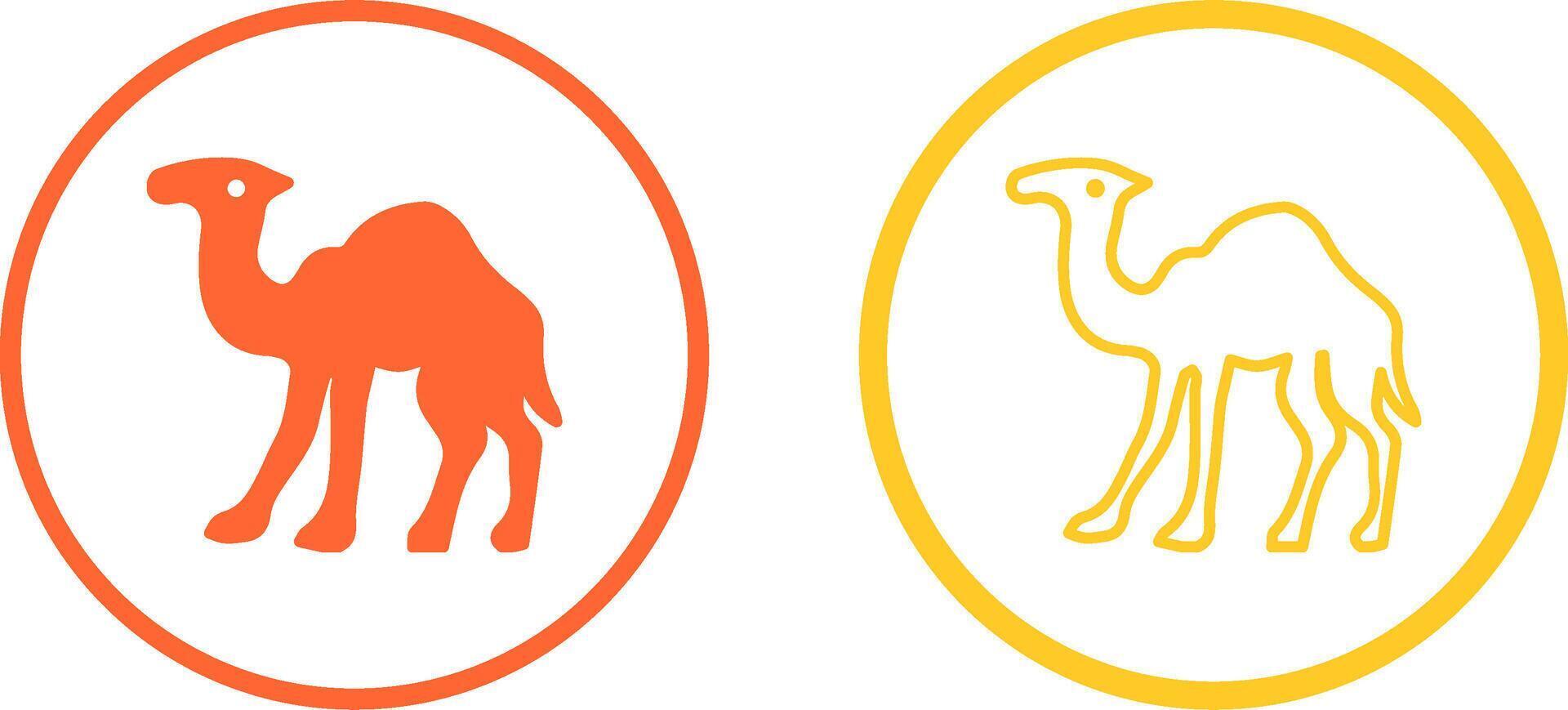 Camel Vector Icon