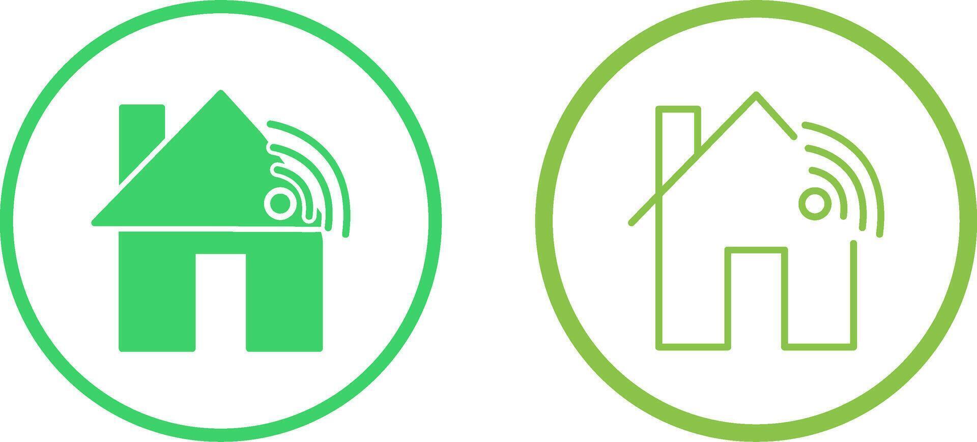 Smart House Vector Icon