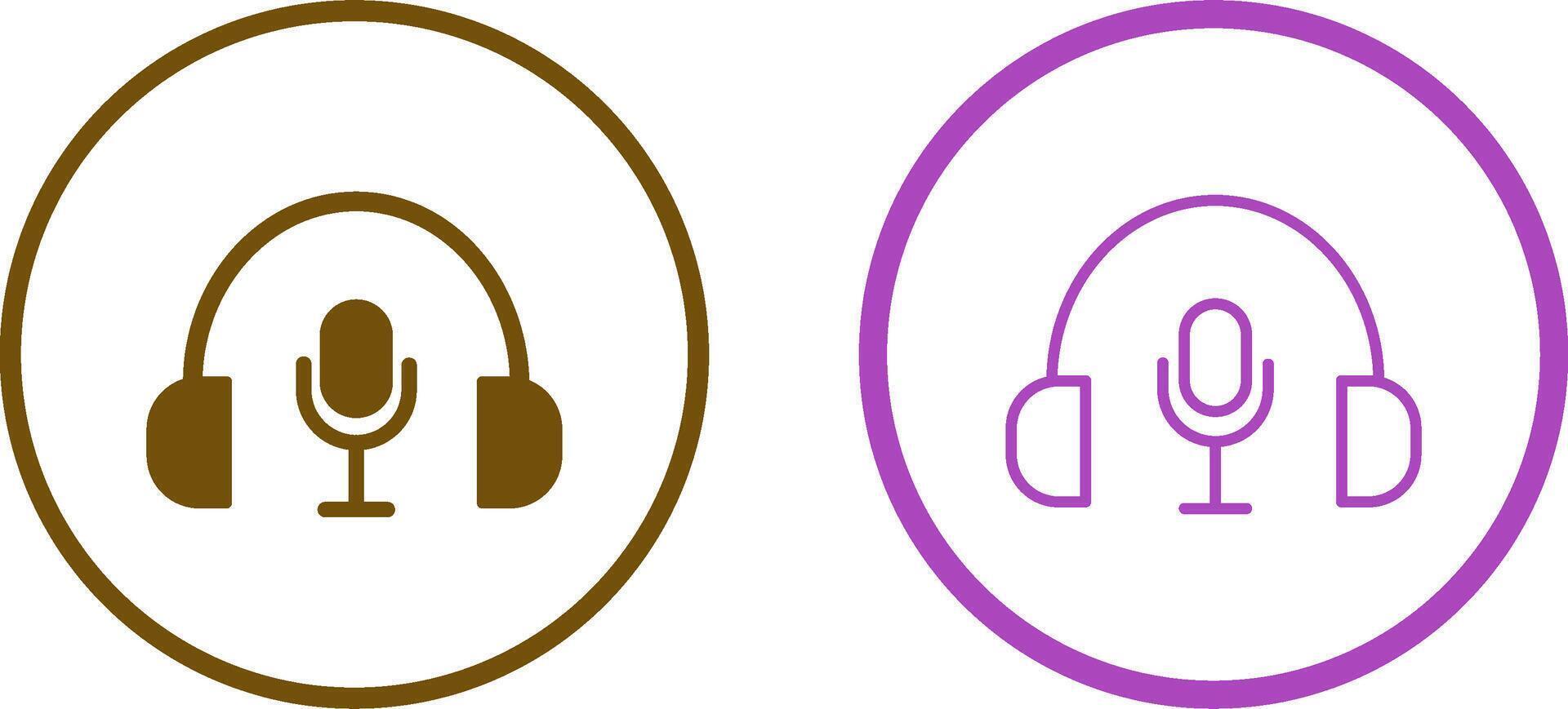 Podcast Vector Icon