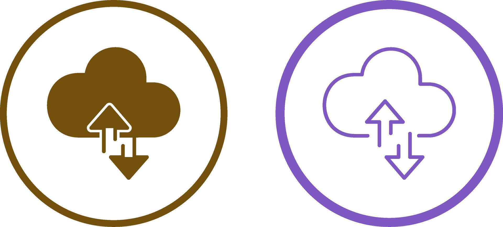 Cloud Computing Vector Icon