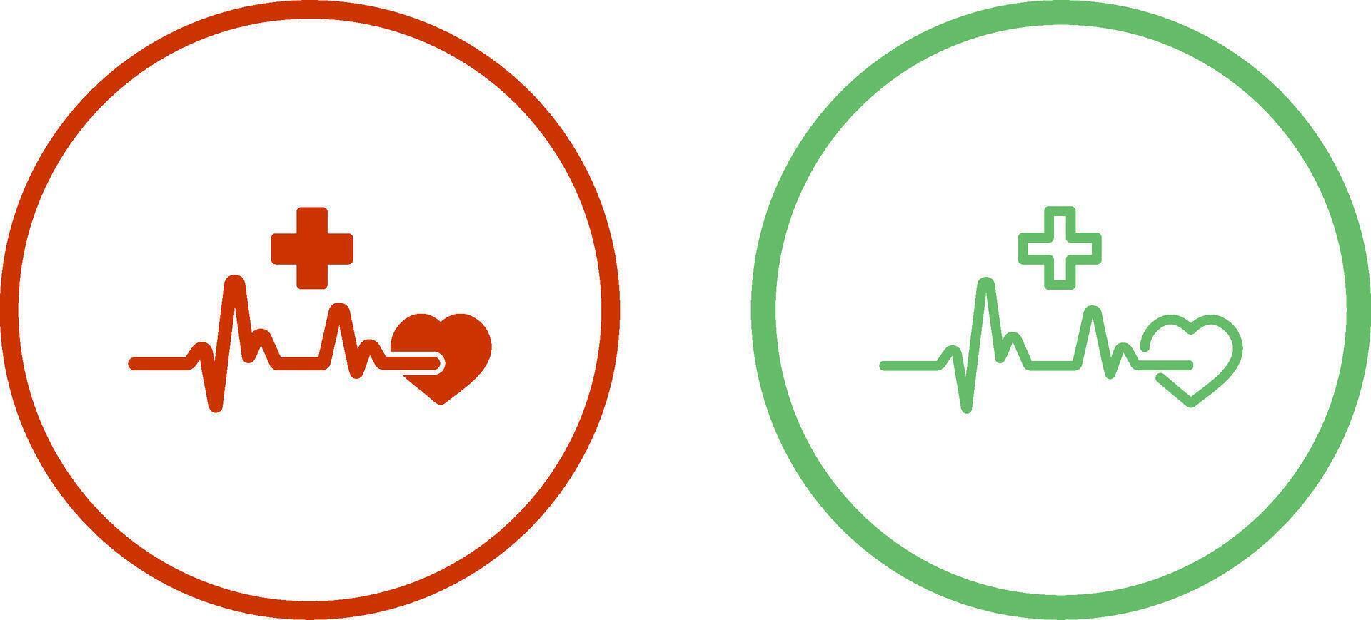 Heart Attack Vector Icon