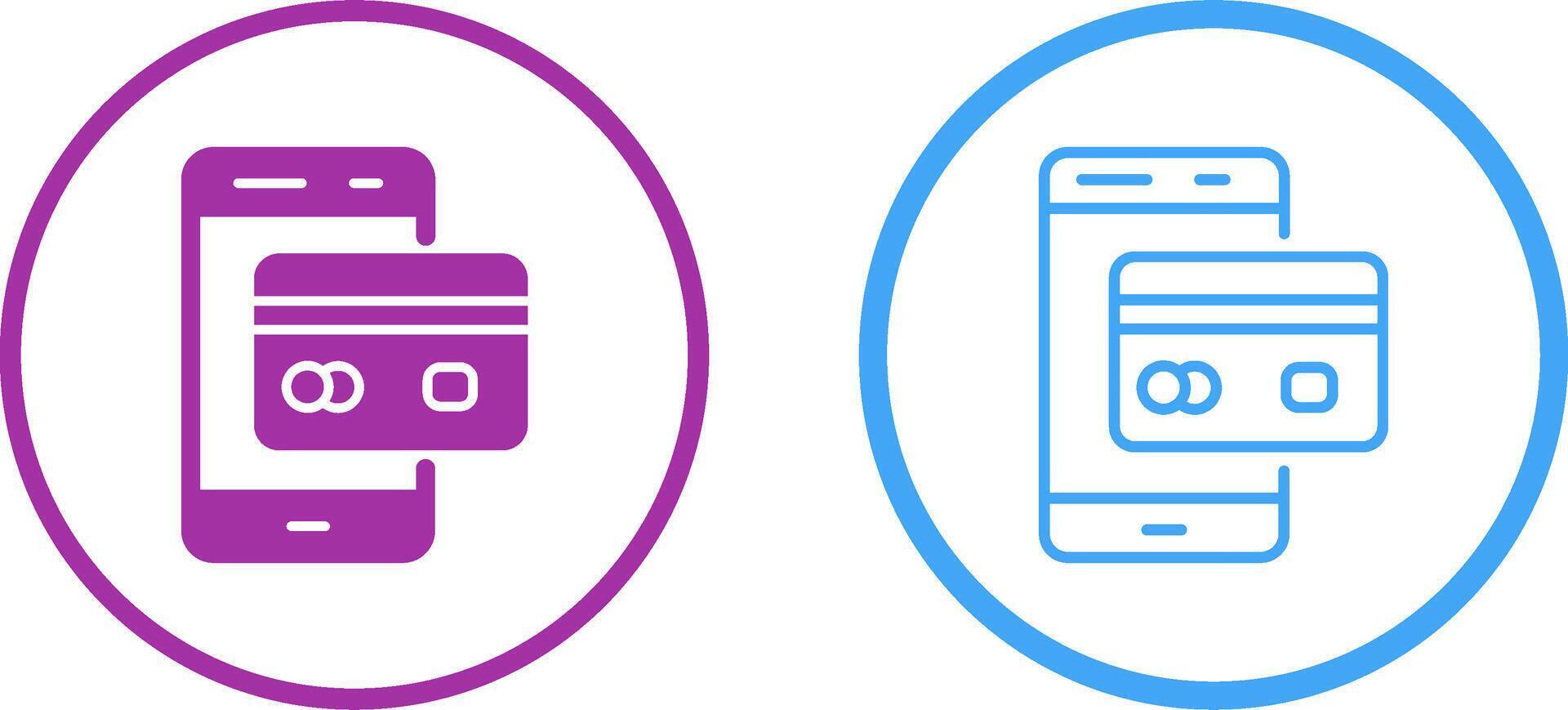 Cashless Payment Vector Icon