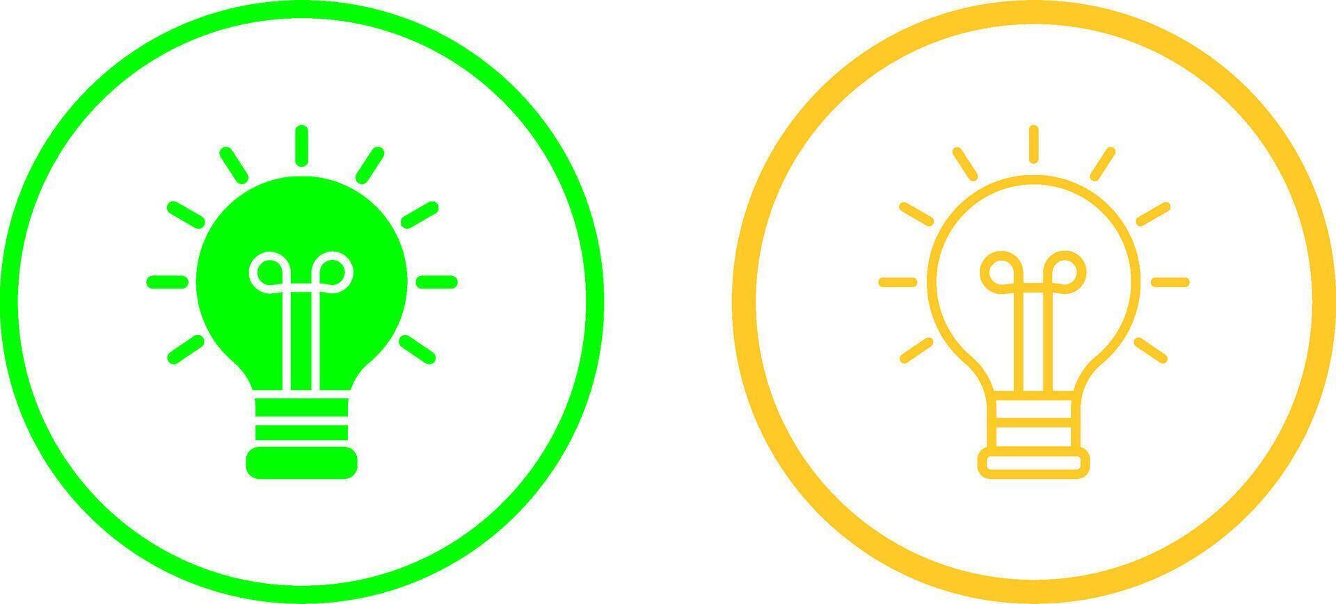 Light Bulb Vector Icon