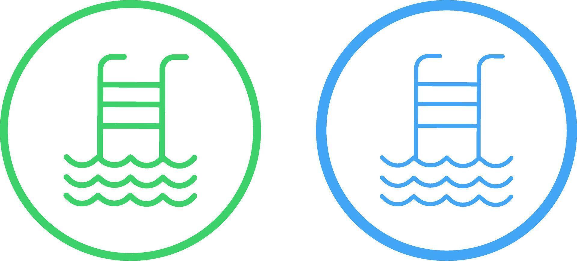 Swimming Pool Vector Icon