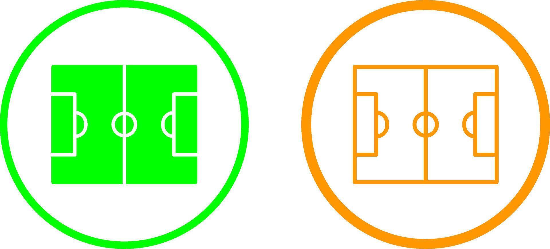 Football Field Vector Icon
