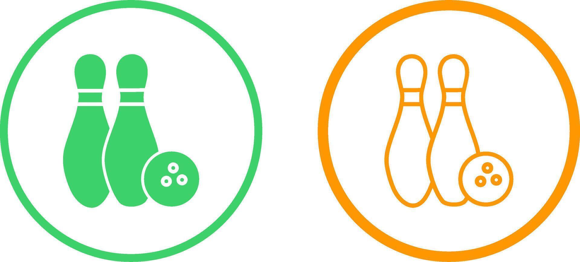 Bowling Vector Icon