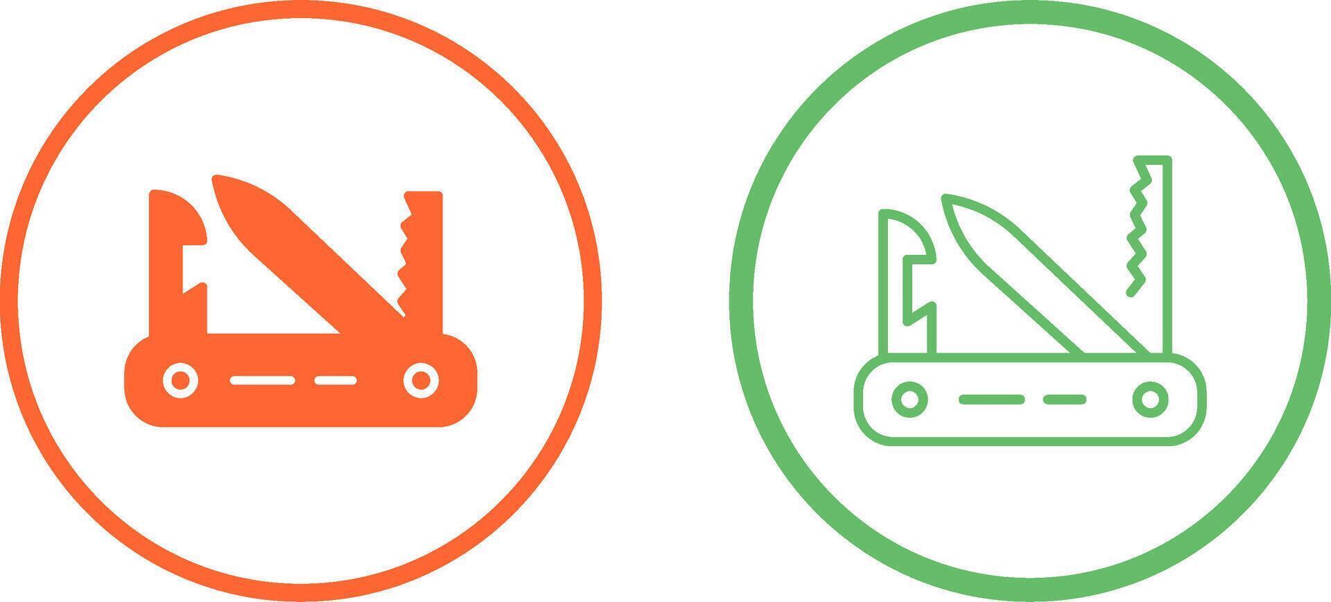 Swiss Army Knife Vector Icon