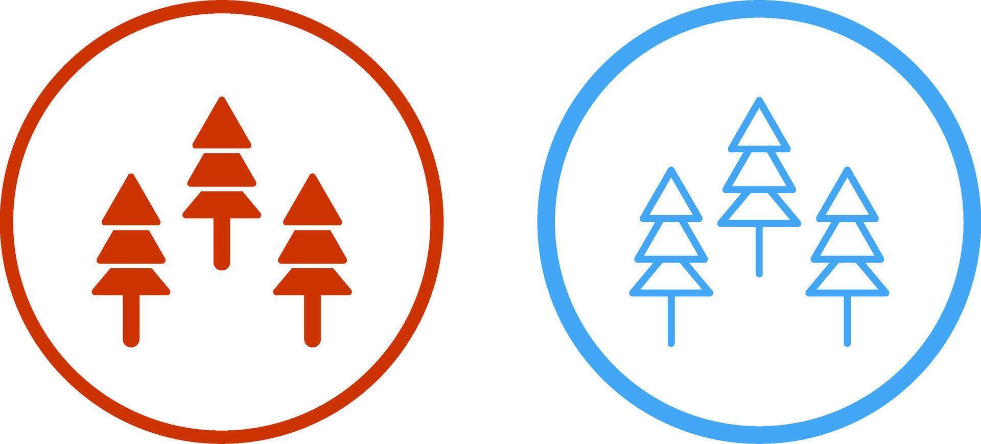 Forest Vector Icon