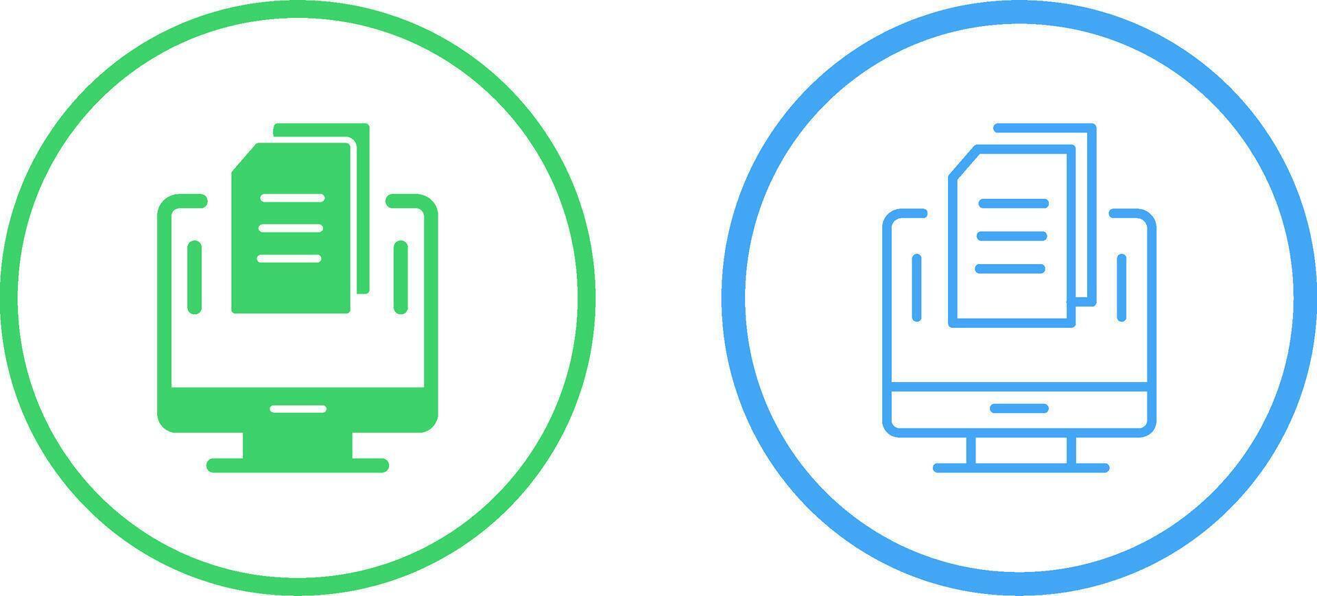 Document Vector Icon