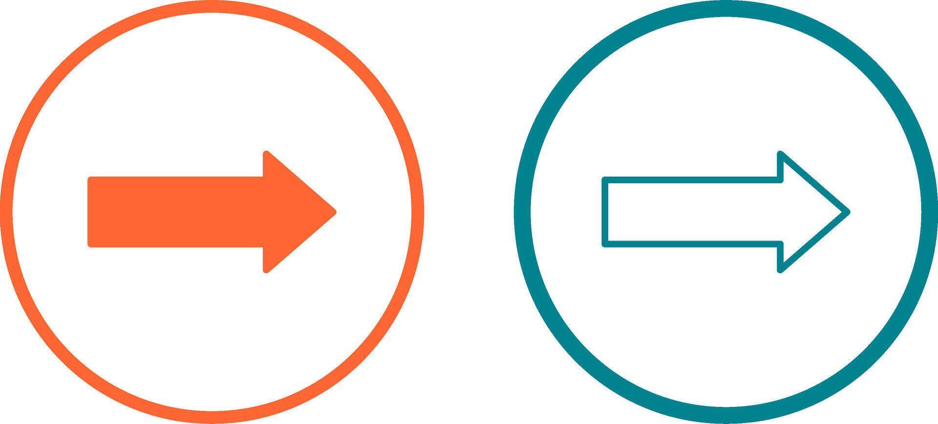 Arrow Right Vector Icon