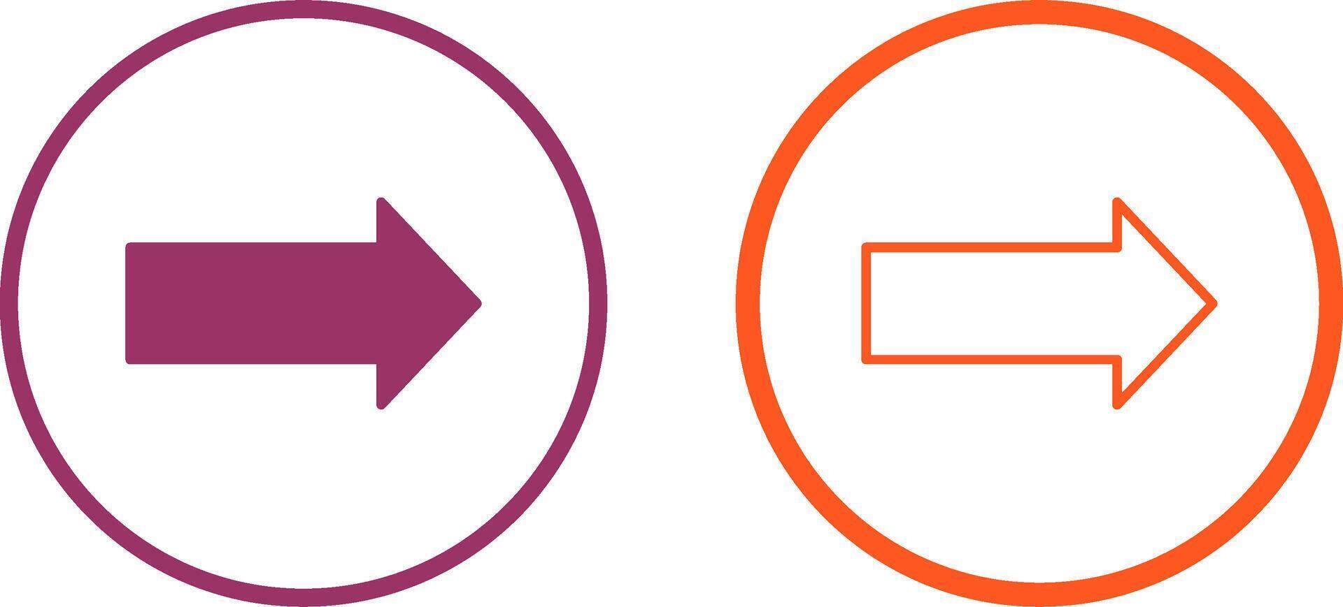 Right Vector Icon