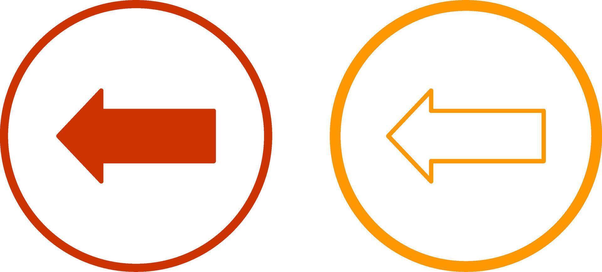 Left Vector Icon