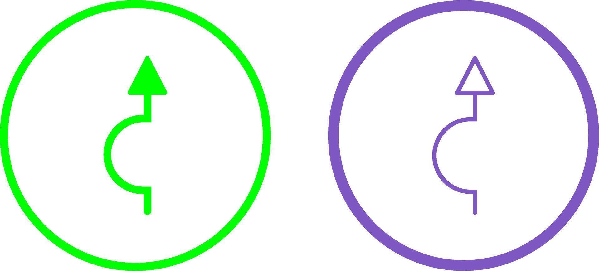 Arrow Pointing Up Vector Icon