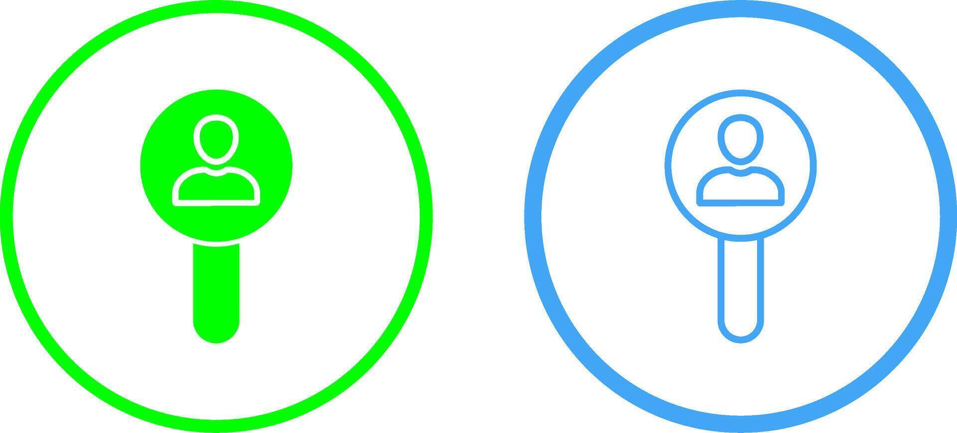 Search User Vector Icon