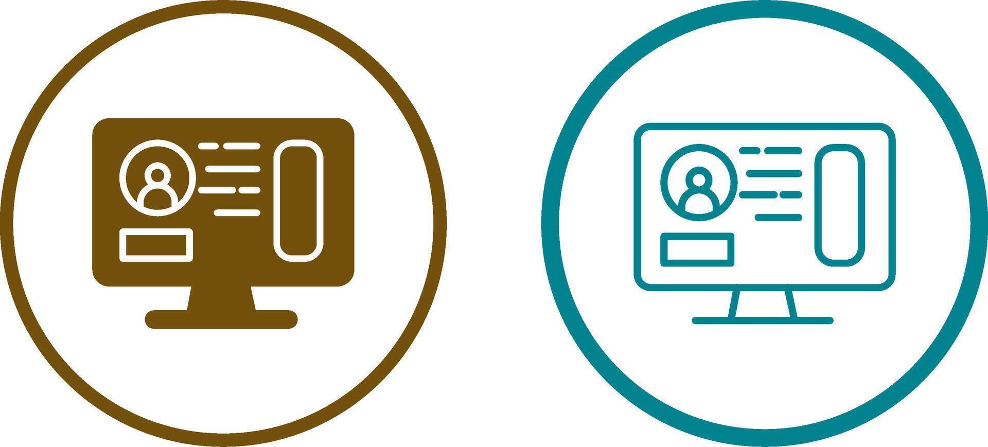 Profile Vector Icon
