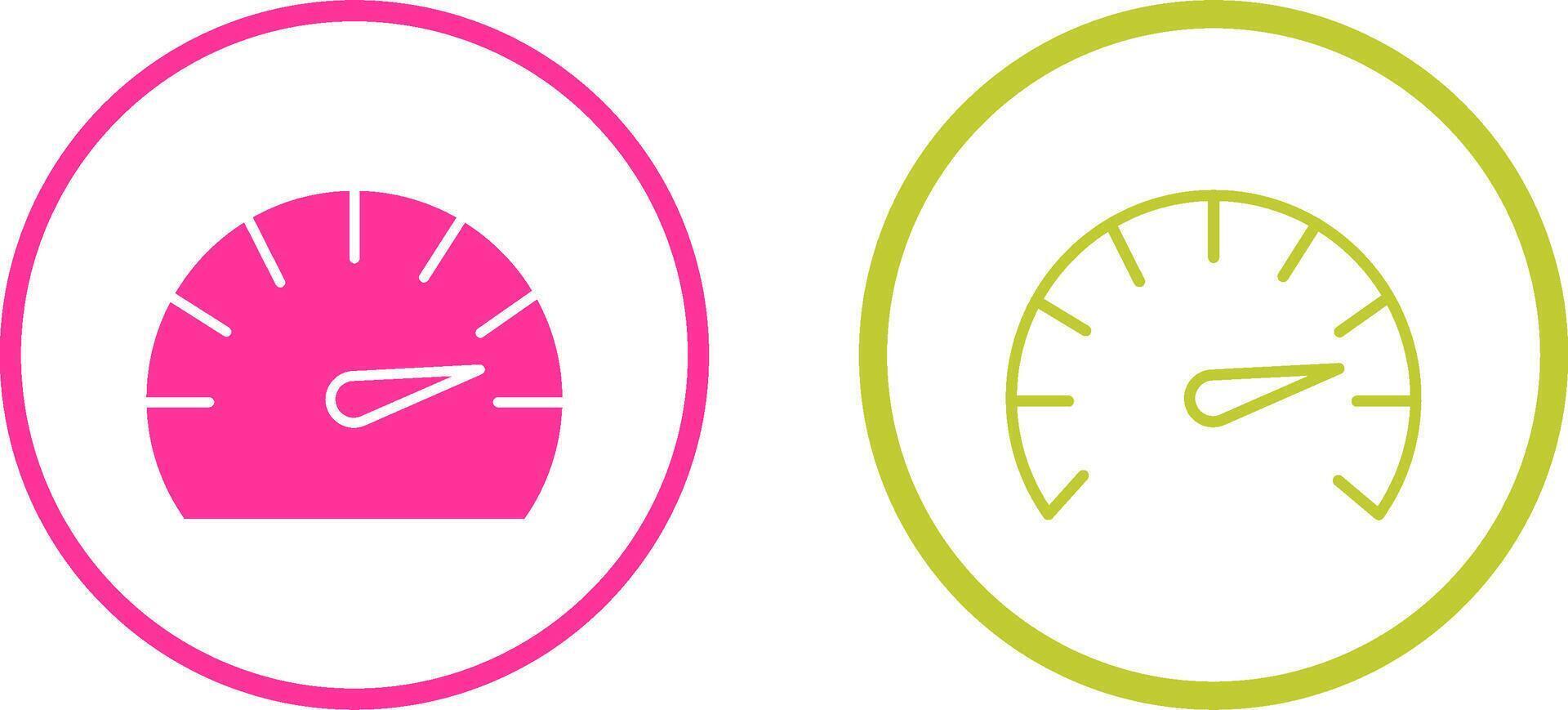 Speedometer Vector Icon