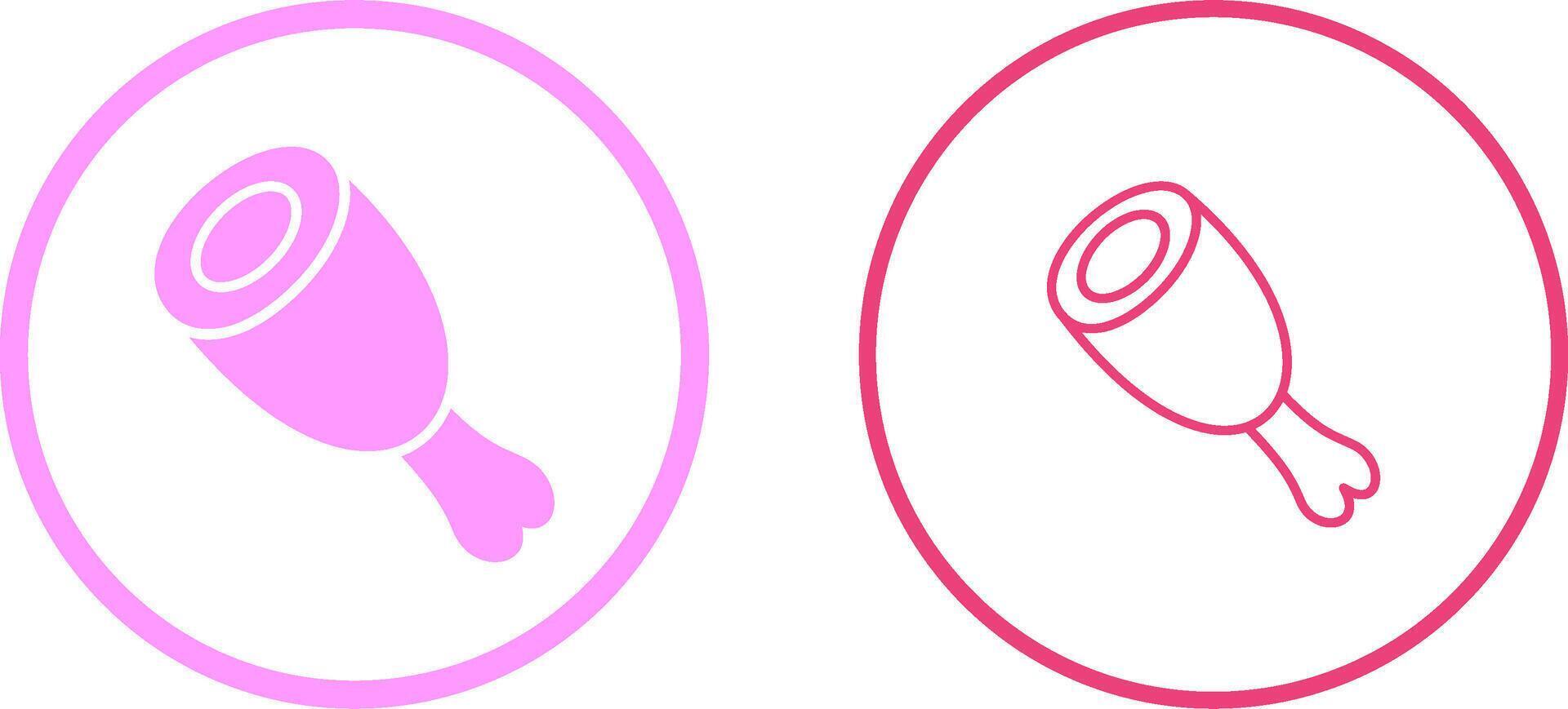 Cooked Ham Vector Icon