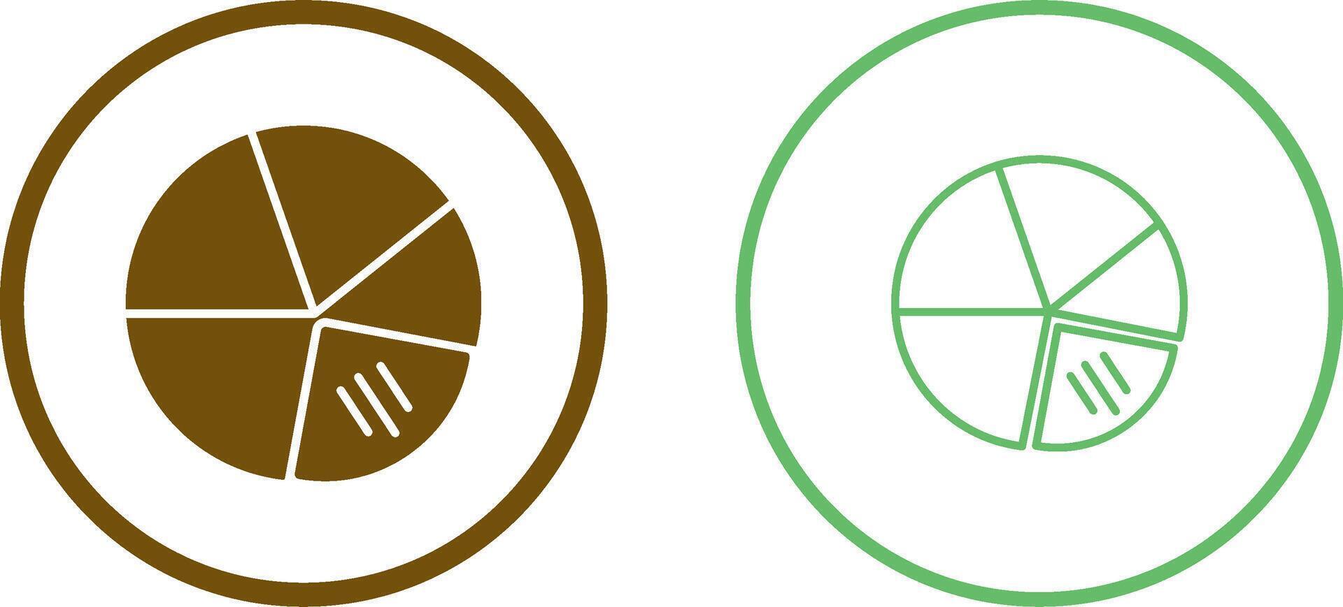 Pie Chart Vector Icon