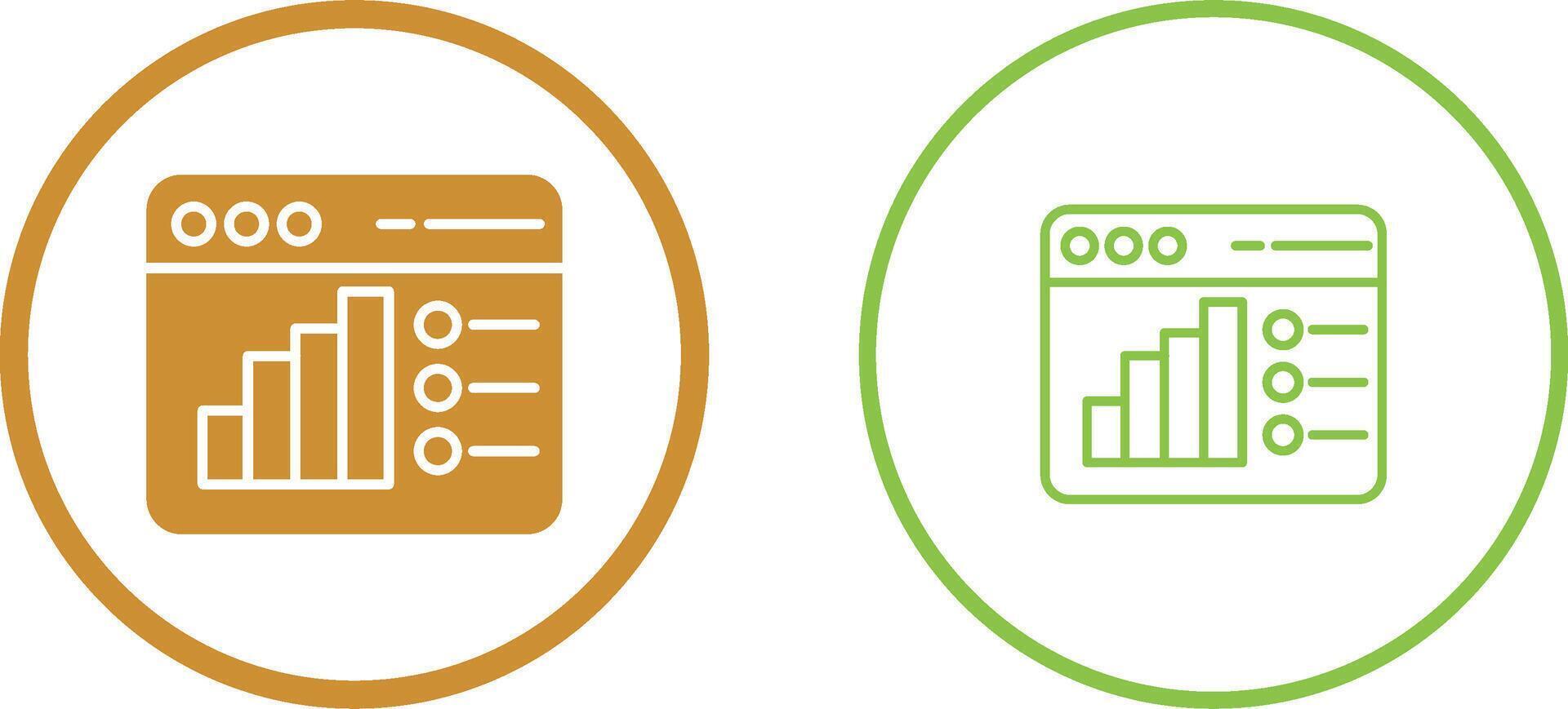Web Analysis Vector Icon