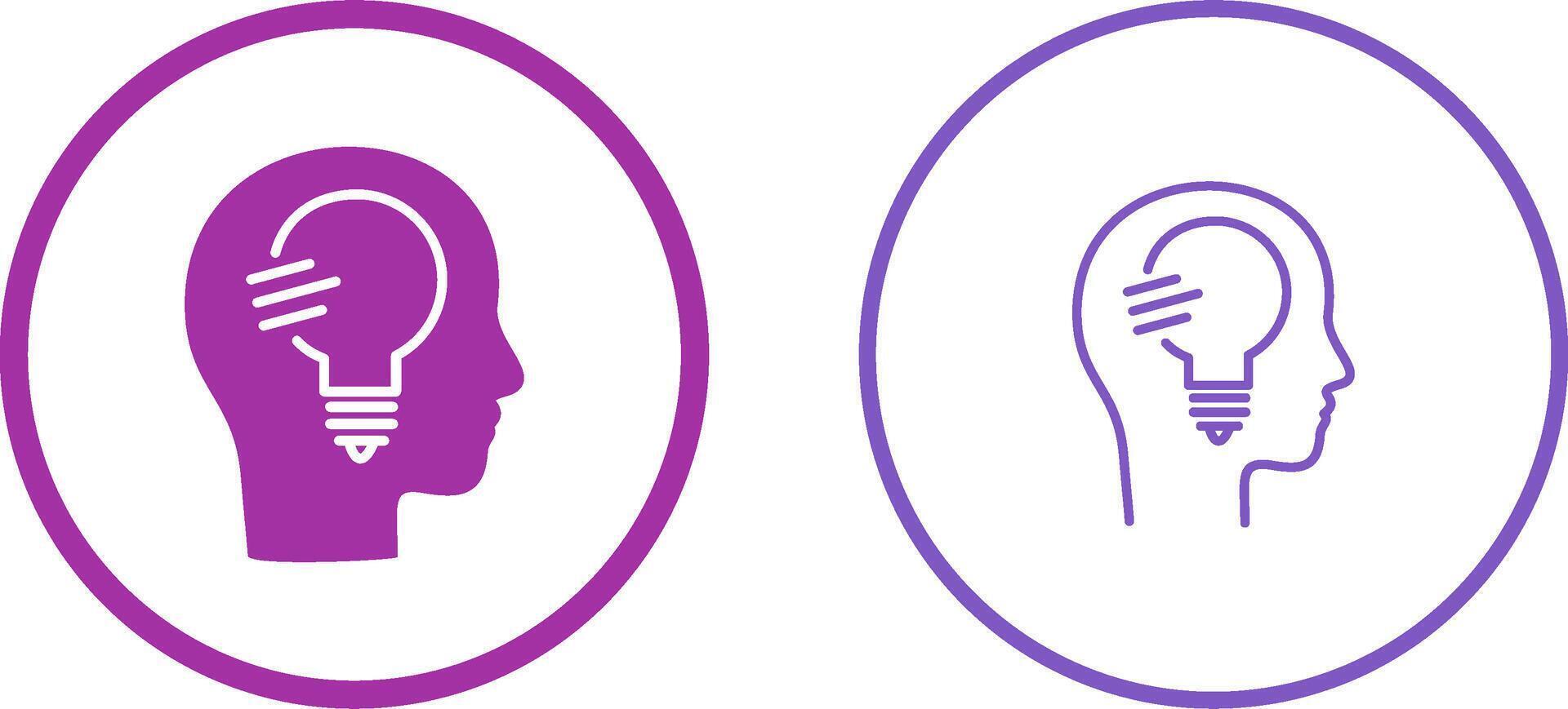 Thinking Vector Icon