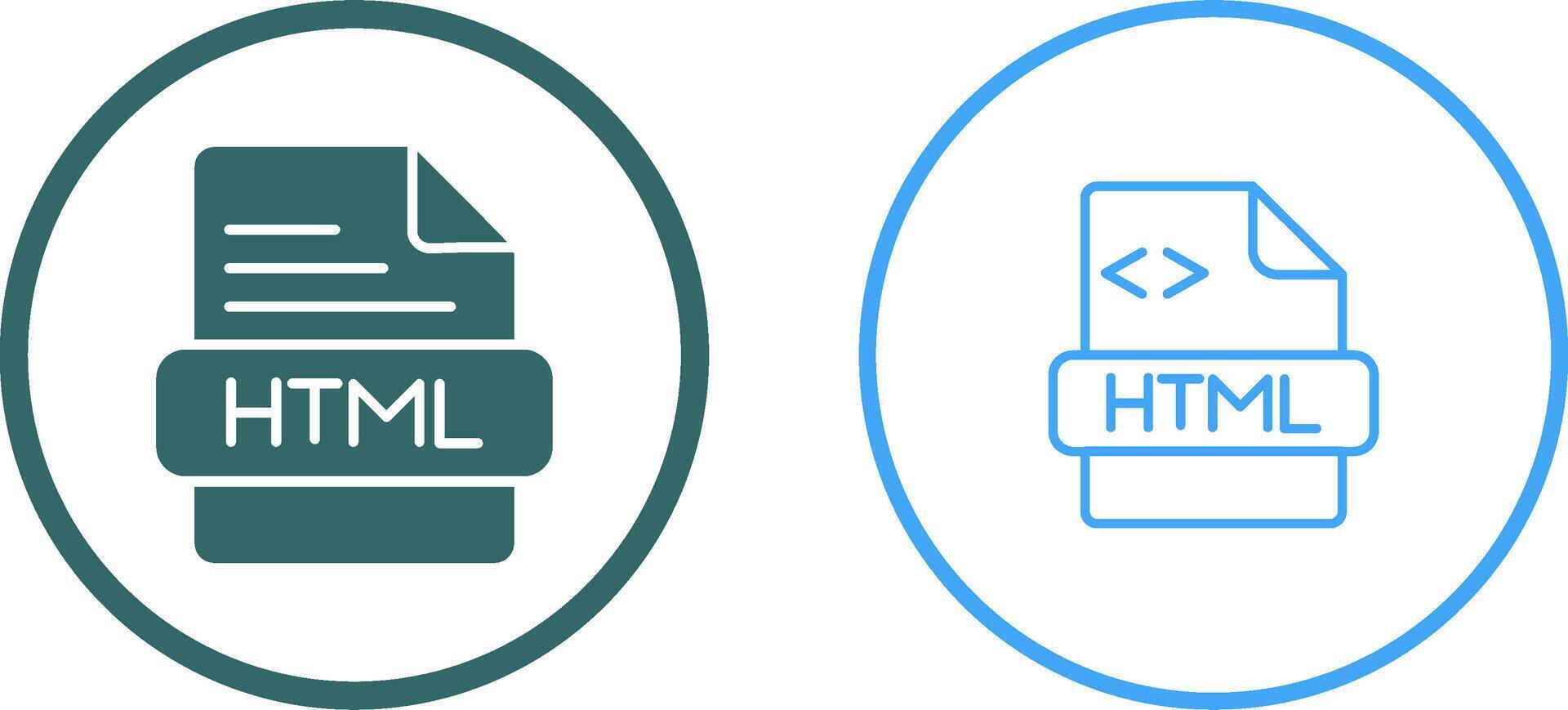 HTML Vector Icon