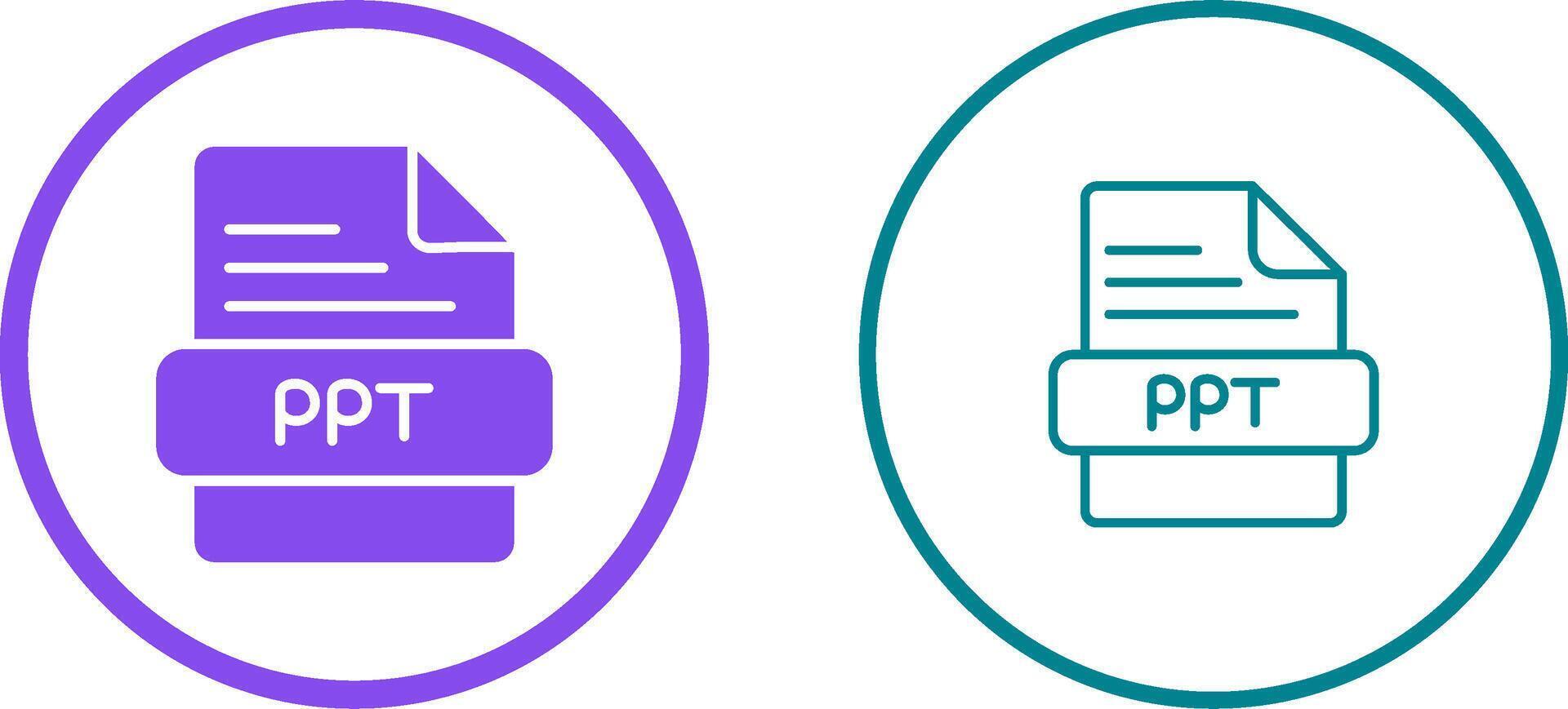PPT Vector Icon