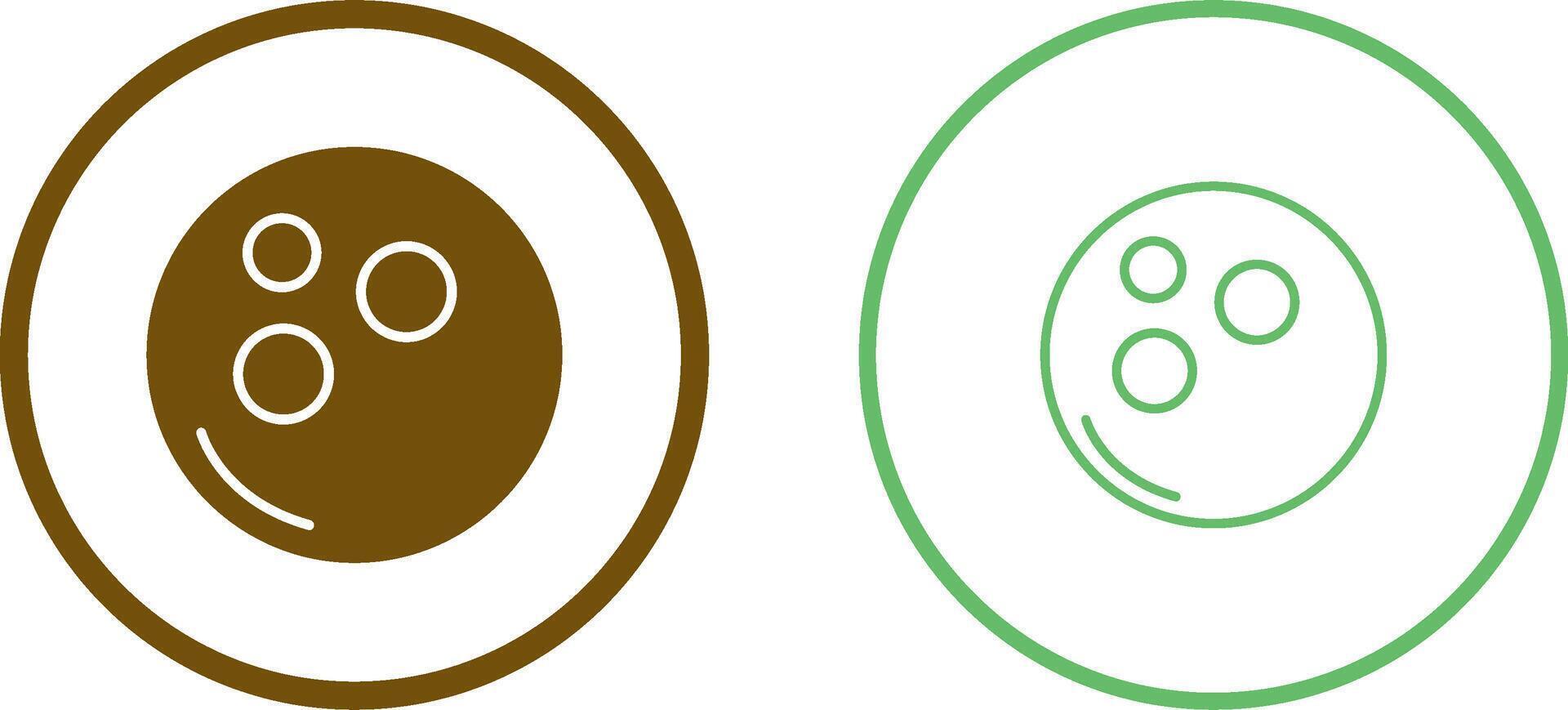 Bowling Ball Vector Icon