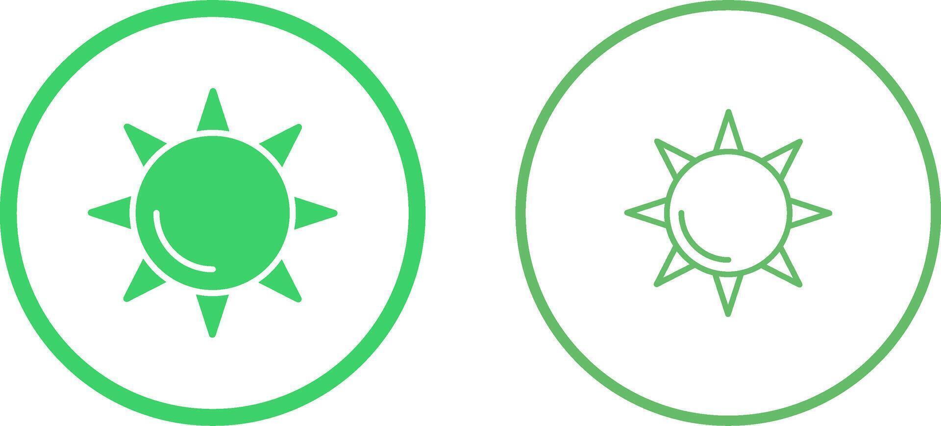 Sun Vector Icon