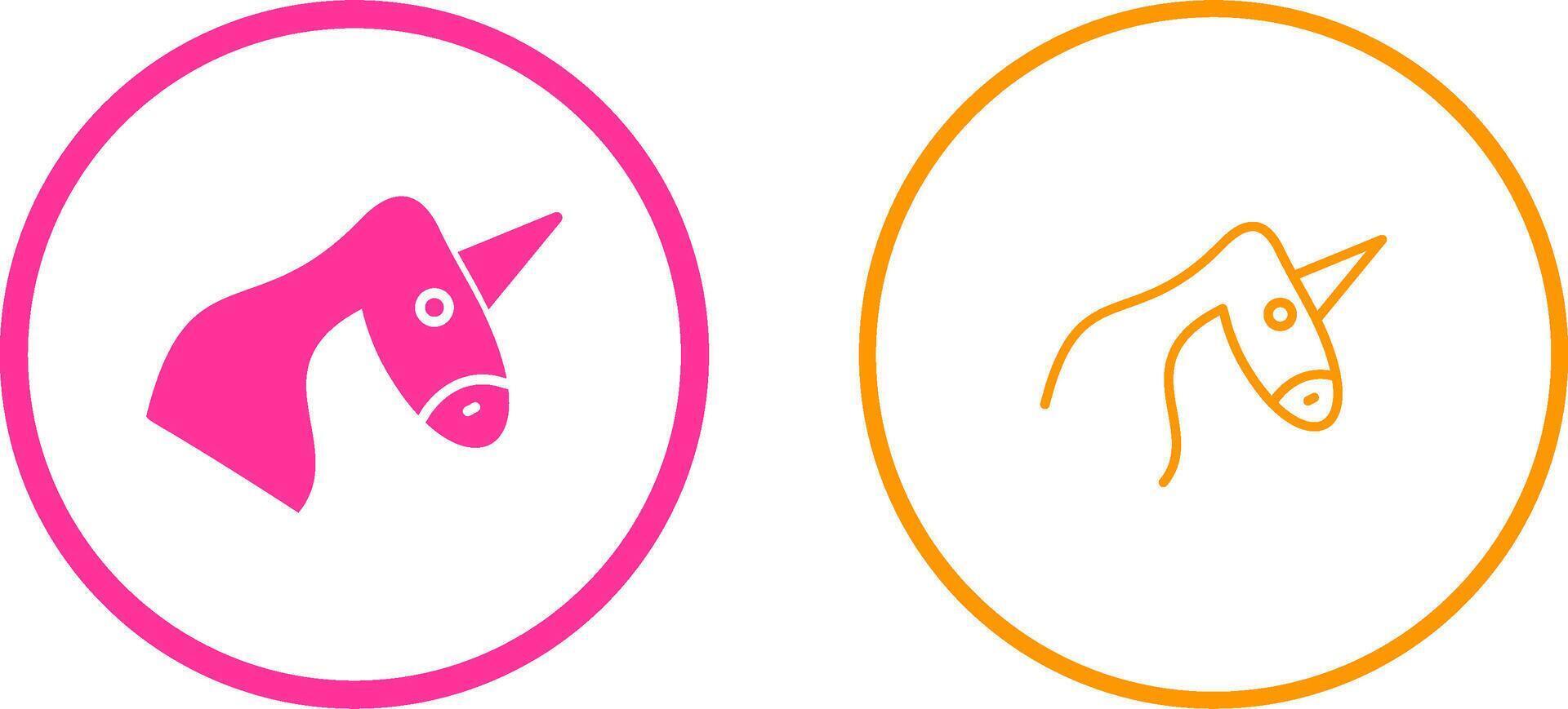Unicorn Vector Icon