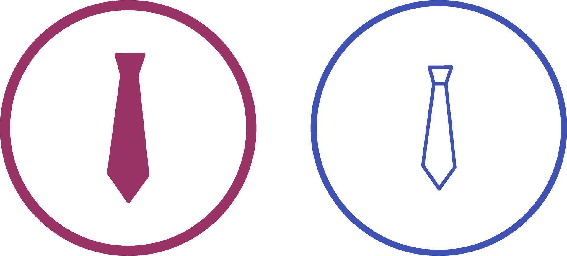 Tie Vector Icon