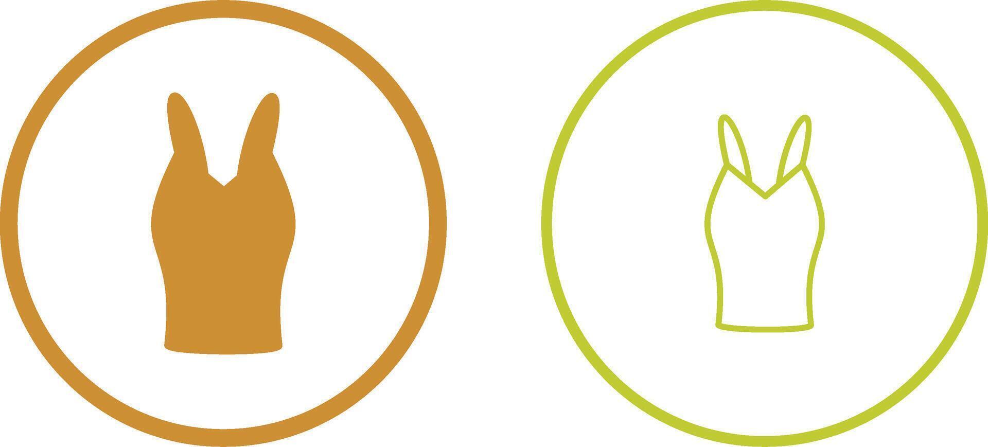 Ladies Vest Vector Icon