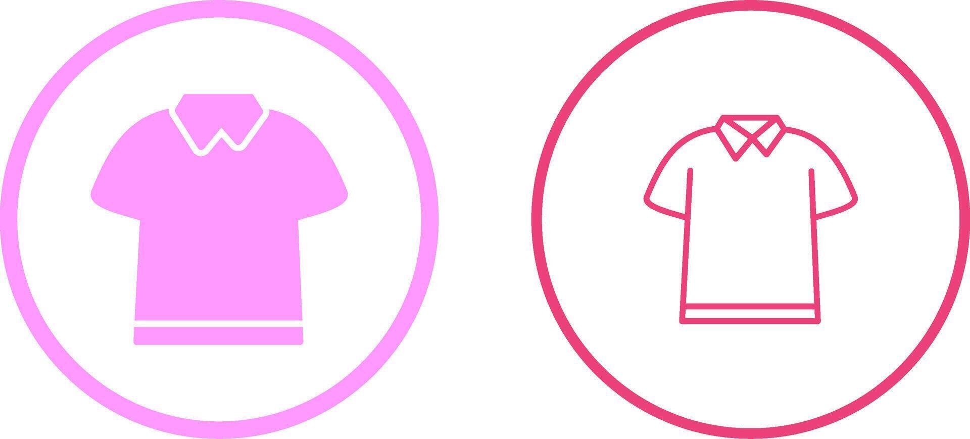 Polo Shirt Vector Icon